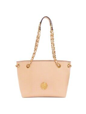 Versace Medusa Chain Shoulder Bag Leather